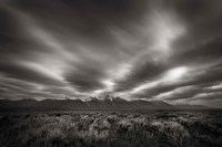 Teton Sky Framed Print
