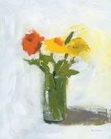 Orange and Yellow Floral Fine Art Print