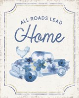 Country Cottage Field XXII Flowers Framed Print