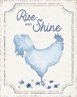 Country Cottage Field XXIII Wash Framed Print