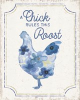 Country Cottage Field XXIV Flowers Framed Print