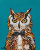 Spy Animals I-Undercover Owl Fine Art Print