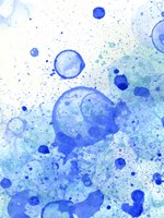 Bubble Splash I Fine Art Print