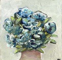 Vase of Blues Fine Art Print