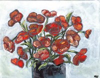 Handpicked Poppies Fine Art Print