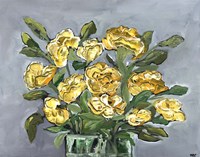 Yellow Farmhouse Bouquet Fine Art Print
