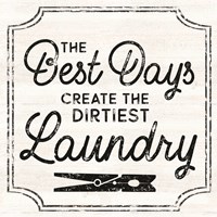 Laundry Art I-Best Days Fine Art Print