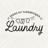 Laundry Art VI-Superpower Fine Art Print