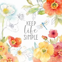 Happy Poppies VII Framed Print