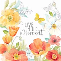 Happy Poppies VIII Framed Print