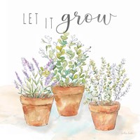 Let it Grow III Fine Art Print