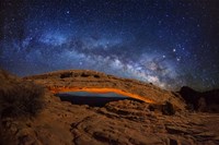 Milky Way Mesa Arch Fine Art Print