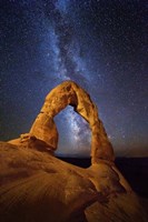 Delicate Arch Milky Way Fine Art Print