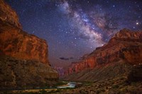 Grand Canyon Stars from Nankoweap Fine Art Print