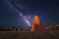 Milky Way Temple of the Moon Fine Art Print