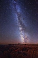 Milky Way over Bryce Canyon Fine Art Print