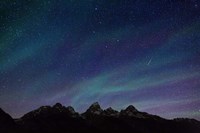 Stars over Teton Range Fine Art Print