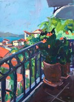 Terrace View Fine Art Print