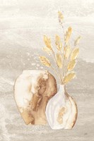 Neutral Vase Bunny Tail Fine Art Print