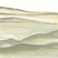 Valleyscape II Green Fine Art Print