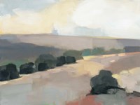 Light in the Valley Gray Fine Art Print