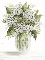 Simple Floral on White Fine Art Print