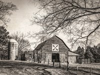 At Home in the Barn Fine Art Print