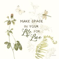 Green Fields VII Framed Print