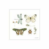 Green Fields X Framed Print