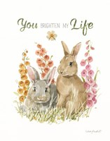 Hop on Spring IX Fine Art Print