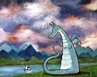 Francis The Dragon Fine Art Print