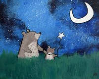 Two Bears Fine Art Print