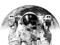 Modern Astronaut No. 2 Fine Art Print