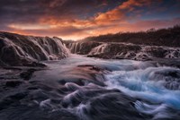 Blue Flow II Fine Art Print