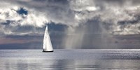 Sailing on a Silver Sea Fine Art Print