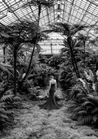 Unconventional Womenscape #2, Jardin d'Hiver, detail (BW) Fine Art Print