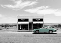 Marfa, Texas (BW) Fine Art Print