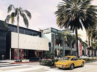 Rodeo Drive, Beverly Hills, California Fine Art Print