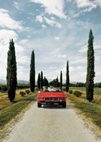 Sportscar in Tuscany Fine Art Print