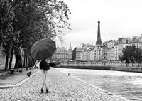 Quai de la Seine (BW) Fine Art Print