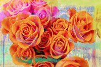 Dripping Roses Fine Art Print