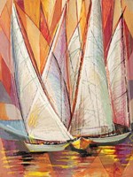 Vele all'alba Fine Art Print