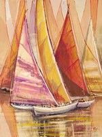 Vele nel Sole Fine Art Print