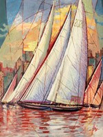 Arrivo al Tramonto Fine Art Print