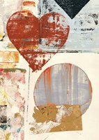 Pop Love #3 (detail, Heart) Fine Art Print