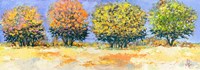 Alberi in Estate Fine Art Print