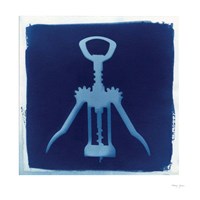 Cyanotype Kitchen V Fine Art Print