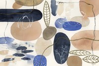 Leaves and Stones I Fine Art Print