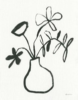 Floral Sketch I Fine Art Print
