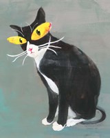 Black Kitty Fine Art Print